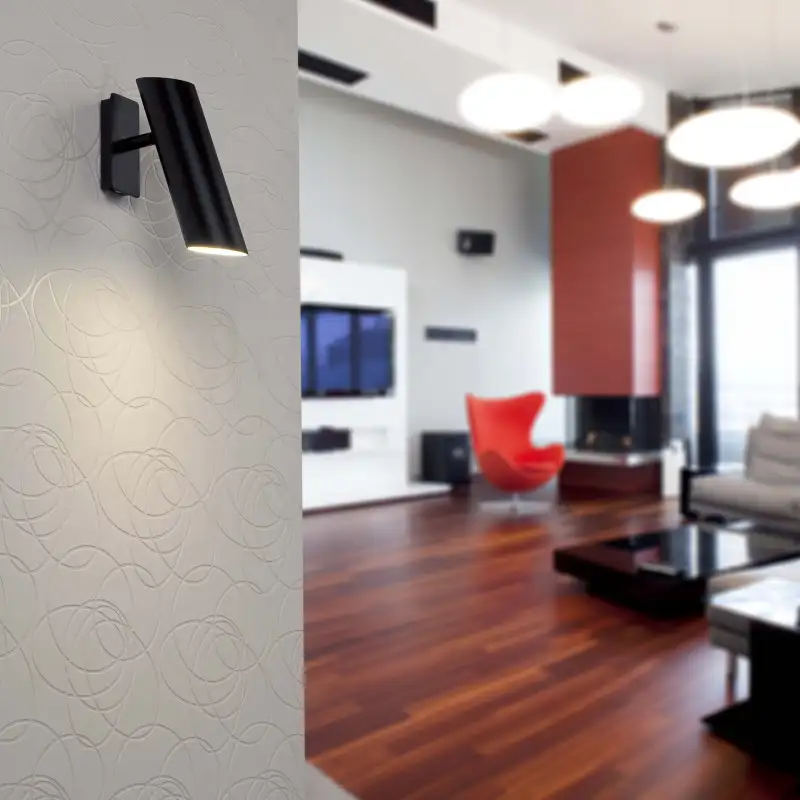 Sienas lampa LINK Black