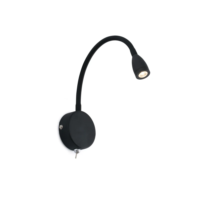 Sienas lampa LOKE LED Black
