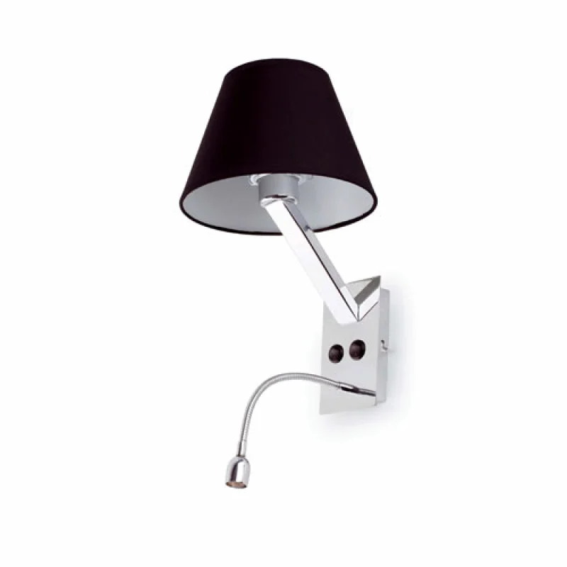 Настенная лампа MOMA Black-Chrome