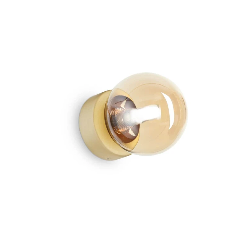Sienas lampa PERLAGE AP1 AMBRA
