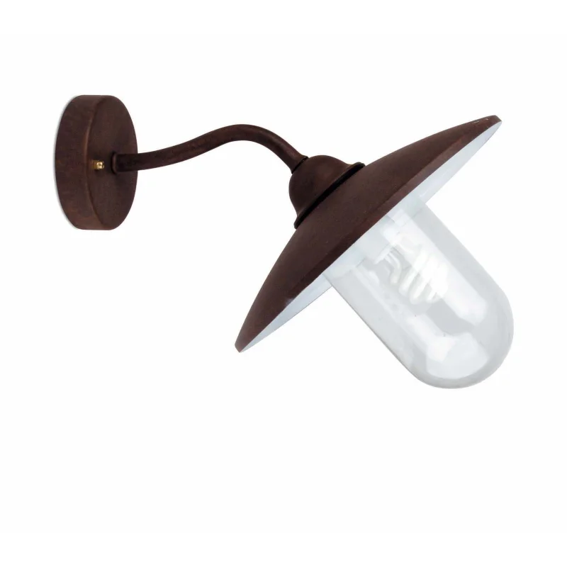 Wall lamp WALLY Rust Brown