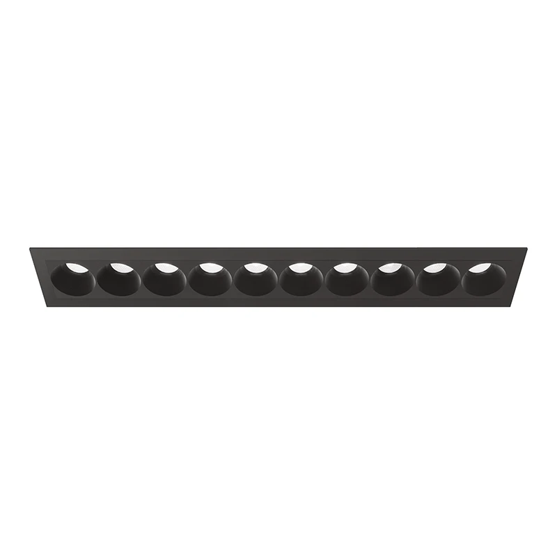 Z05554-20.38.30.BK "RISE 10" Recessed li...