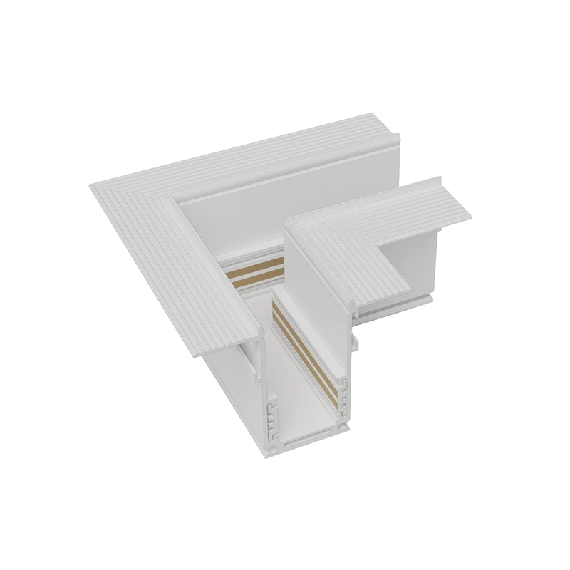 Z2000-48.TR.HC.WH HORIZONTAL CORNER TRIMLESS WHITE...